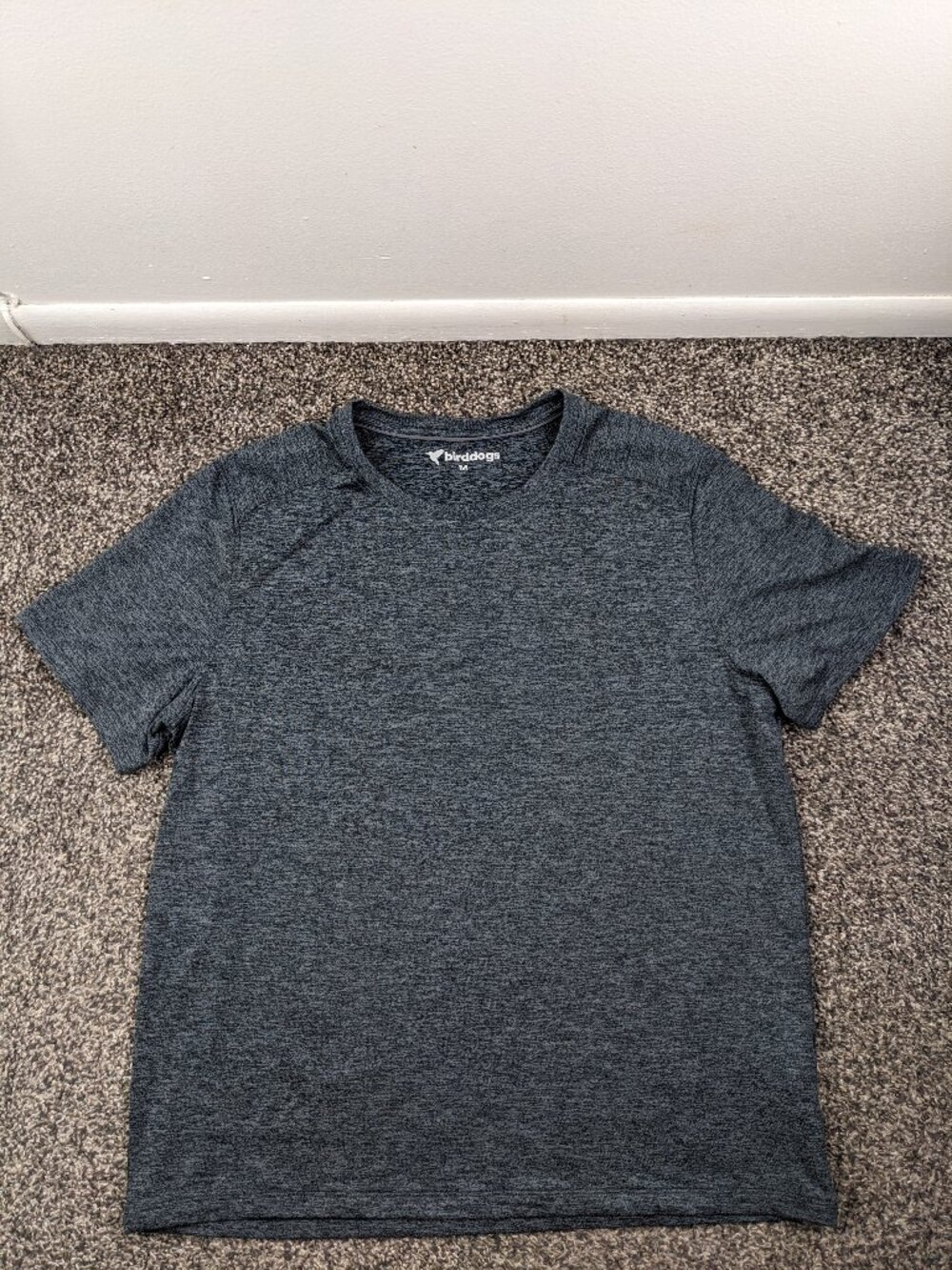 Birddogs Shirt Snug Lebowski Anywhere Tee Performance Heather Gray Mens Medium